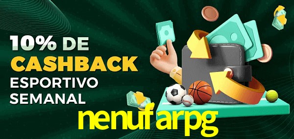 10% de bônus de cashback na nenufarpg